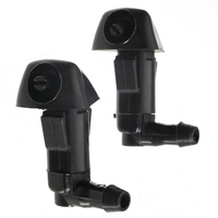 Pair Windshield Wiper Washer Nozzle Sprayer Jet For Honda Accord 2003-2007