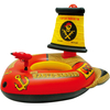 Pirate Water Inflatable Boat Floating Row Bed Floating Ride Water Gun