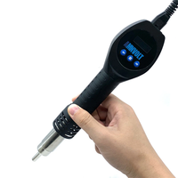 Portable Heat Gun 550W OLED Display Mini Hot Air Gun PID Temperature Control 100-450°C PWM Brushless Motor EU/US Plug