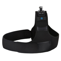 PULUZ Neoprene Dual & Single Shoulder Strap Adjustable Chest Belt Mount for GoPro HERO 8 Black 7 6 /5 DJI OSMO Action Xi