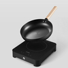 QCOOKER Induction Cooker Frying Pan Set 2000W High Power 9-Block Firepower Adjustment Timing Uncoated Frying Pan from Xi