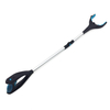 Ratcheting Grabber Reaching Aid Pick Up Tool Glass Clamp Sewer Garbage Tongs with LED Light Magnet Jewelry Hook Rotating