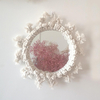 Rattan Innovative Art Decoration Round Makeup Mirror Dressin
