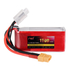 Red 11.1V 1100mah/1300mAh 3S 25C XT60 Plug Lipo Battery RC Car Models Spare Parts