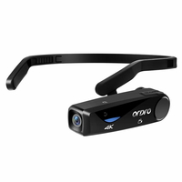 Remote Control ORDRO EP6 4K Smart Head-mounted Sport Camera WIFI APP Live Streaming
