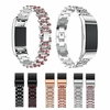 Replacement Diamond Steel Watch Strap For Fitbit Charge 2