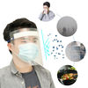 Reusable TransparentProtective Face Shield Head-mounted Full Face Shield Anti Saliva Splash-proof Safety Covering