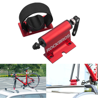 ROCKBROS Bicycle Rack Bike Car Roof Racks Carrier Quick-release Alloy Fork Car Bike Block Alloy Mount For MTB Road Bike