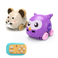 Rockwoo 1:32 Smart Mouse Owl RC Robot Following Induction/Stick Control Obstacle Avoidance Robot Toy