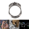 Rovyvon P1 Tactical Ring DIY Titanium Tube Tungsten Glass Breaker Bead Bottle Opener