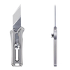 ROVYVON V20 Telescopic Knife Titanium Utility Multifunctional Tools Bottle Opener Camping Hiking Portable EDC Tactical S