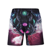 S52517 Beach Shorts Board Shorts 3D Space Monster Printing Fast Drying Waterproof Elasticity