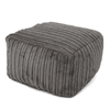 Seat Footstools Foot Rest Stool Pouffe Ottoman Furniture Beanbag Corduroy Cover