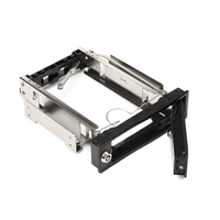 Seatay HDD Enclosure Bay Hard Disk Extraction Box Metal Hard Drive Shelf Rack with Lock Tool-free Support 3.5