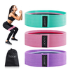 SGODDE 3PCS Resistance Loop Exercise Resistance Bands Elastic Pull Rope Latex Fitness Yoga Band