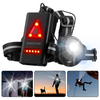 SGODDE Outdoor Night Running Light LED Front Bike Running Light With 120 ° Adjustable Beam Safety Warning Belt With Rech