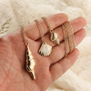 Shell Pendant Multi-layer Necklace