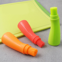 Silicone Barbecue Oil Brush Pen Shape Cake Bread Butter Cream Pastry Liquid BBQ Oil Brush Tools