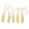 Silicone Fishing Worm Luminous Lures Soft Bait Bass Lures