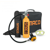 SMACO 1L 20min Underwater Scuba Kit Set Oxygen Cylinder Air Tank Pressure Reducing Valve Snorkeling Breathing Valve