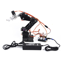 Small Harmmer DIY 6DOF Metal RC Robot Arm WithDevelop Board MG996 Servo