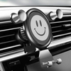 Smile Face Car Gravity Air Vent Phone Holder ABS 360° Rotatable Bracket Stand for iPhone XS