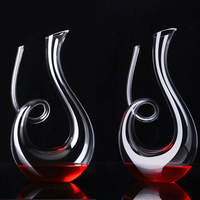 Snail Alcohol Pouring Tool Transparent Crystal Glass Liquid Decanter Creative Shape Barware Set