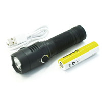 Soshine TC18 1100lLMBrightness LED Flashlight USB Rechargeable Work Light