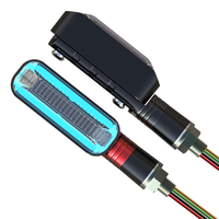 SPIRIT BEAST 12V LED Motorcycle Turn Signal Running Flowing Lights Warning Lamp
