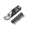 Stainless Steel Adjustable Wrench Folding Allen Wrench Multi-Function Wrench With Screwdriver