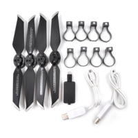 STARTRC Red LED Flash Word Propeller Programmable Rechargeable Props Blade Bluetooth Converter Editor for DJI Mavic 2 Pr