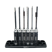 STP 20 Holes Hex Shank Screwdriver Bit Tool Holder Storage Case 14/18/22mm