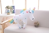 Stuffed Pillow Unicorn Horse Short Plush Soft Throw Cushion Office Home Decor Toy Gift Collection