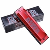 SUZUKIs EZR-20 EASY RIDER KEY OF C 10 HOLE HARMONICA HARP Blues Harmonica
