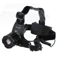 T6 3 Modes Waterproof LED Headlamp For Outdoor Cycling