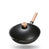 Taste Plus MOTOFE TP3C32 32CM Iron Frying Pan Pot Kettle Smoke-free Pan Kitchen Cookware Supplies Induction Cooker From