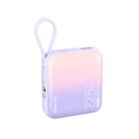 Teclast M10 Pro 10000mAh 22.5W Fast Charging Buile-in Dual Cable 3 Output 1 Input Mini Portable Type-C Power Bank