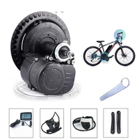 TongSheng TSDZ2 48V 500W Electric Bike Mid Central Motor Conversion Set VLCD-5 Meter Crank Speed Sensor Gear Button Cycl