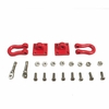 Trailer Hook Chain Tow Buckle Rescue Buckle for 1/10 Axial SCX10 90046 RC4WD D90 CC01 Rc Car Parts