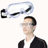 Transparent Anti-Fog Windproof Safety Protective Goggles For Lab Eye Protection Work Security Outdoor Glasses