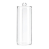 Transparent Cleansing Cotton Swab Box Storage Box Round Cosmetic Storage Box Transparent PS Storage Box Decorations
