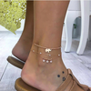 Trendy Three-layer Female Anklet