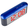 TS-S25 Digital Time Display Touch LED Mirror Clock 3 Modes Brightness Adjustable Temperature C/F Alarm Snooze Night Mode