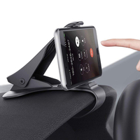 Tsumbay CH02 Car Phone Bracket Car Dashboard Mobile Phone Bracket Carbon Fiber Pattern