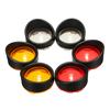 Turn Signal Bezels Lens Cover Visor Style Ring For Harley Davidson 3-Colors