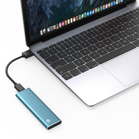 Type-C Gen1 NGFF Solid State Drive 256GB 512GB 1TB External Hard Drive USB3.1 SSD 420MB/s Support WTG for Mac