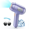 Ualans IPL008 Laser Hair Removal Device Cordless Painless & Permanent IPL Laser Hair Remover for Women Men with Ice-Cool