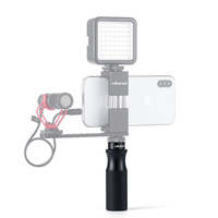 Ulanzi U-40 Metal Camera Hand Grip Handheld Vlog Handle Stabilizer with 1/4 Inch Tripod Screw for GoPro 7 6 5 DJI OSMO A