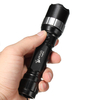 UltrafireT6 1800Lm 12W Rechargeable Zoomable LED Flashlightt