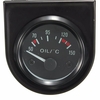 Universal Car Black Pointer Oil Temperature Temp Gauge 50-150℃ LED Light 2" 52mm Universal Car Black Pointer O